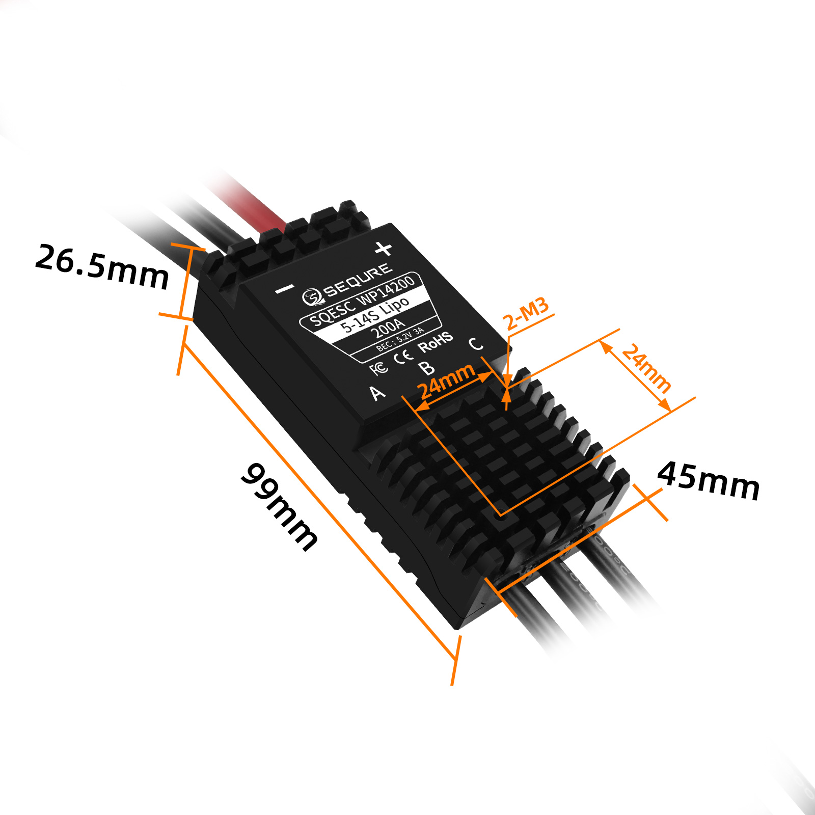 SEQURE WP14200 IP68 Waterproof - Efoil Remote Control Waterproof 评论和价格