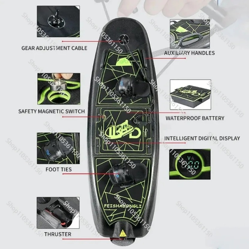 50KM/H Fast Speed Electric Jet - Electric Surfboard Jetboard 评论和价格