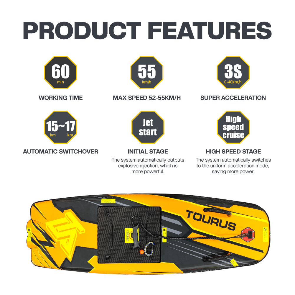 TOURUS Customized Jetsurf Elec - Electric Surfboard Jetboard 评论和价格