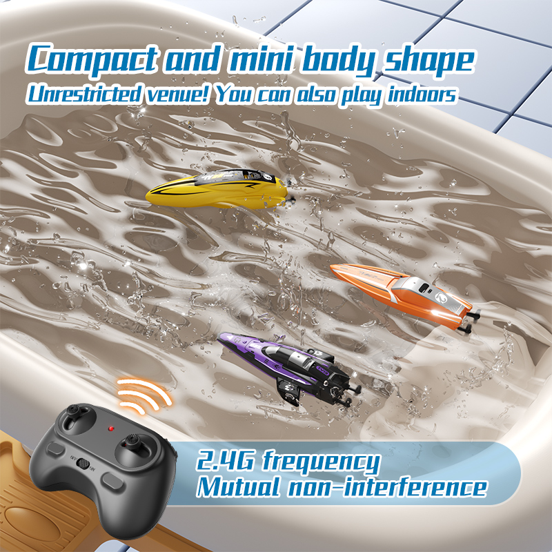 Mini Rc Boat for Kids Remote C - Electric Jet Board Motor 评论和价格